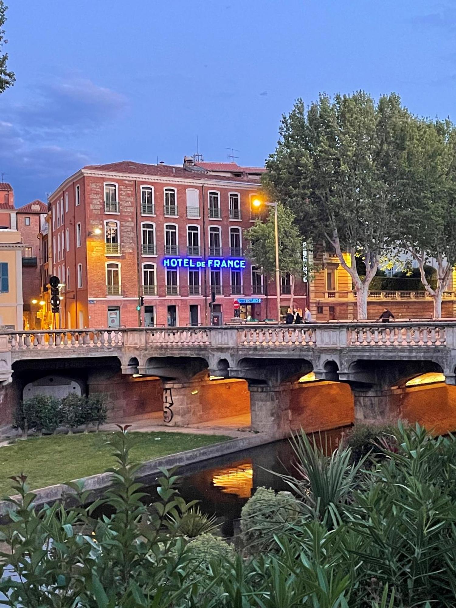 Hotel De France Perpignan Centre Ville Exterior foto